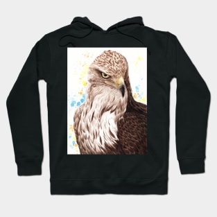 Eagle Watercolor Hoodie